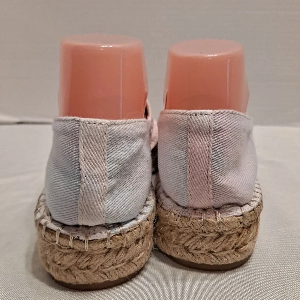 Splendid Womens Laney Espadrille Slip On Shoe Size 9 Pastel Tie Dye